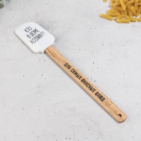 Silicone blade "Real man" on a molded substrate, 17 x 36 cm-2