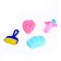 Modeling dough, 13 colors, 200 g, 2 molds, rink, syringe, color mix