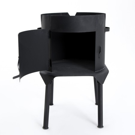 Bake under a cauldron 12 l, with a door and removable legs-2