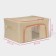 Cofr for storing things "Monet", 39 × 29 × 20 cm, beige color