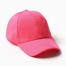 Women's cap minku, bright pink color, size 56-58