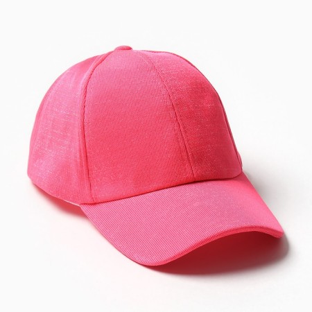 Women's cap minku, bright pink color, size 56-58