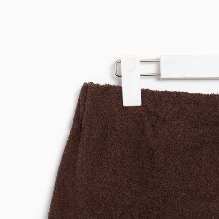 Towel (Kilt) 50x150, col. Chocolate, Mahra, 400g/m, HL 100%-1