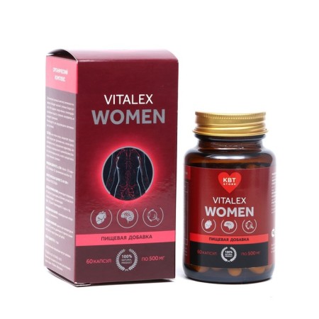 Vitalex Omega-3 Women, 60 капсул по 500 мг-4