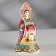 Souvenir bell "doll with a loaf", gzhel ", 11cm, ceramics