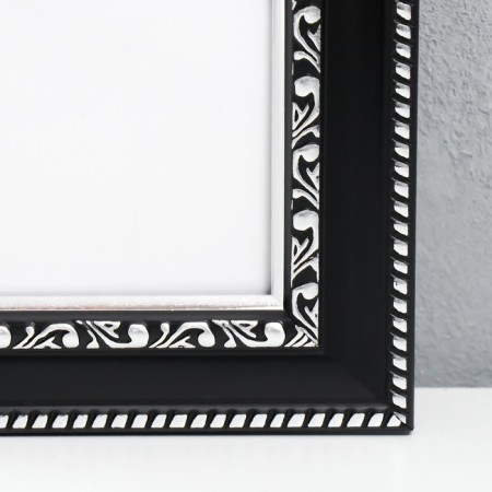 Photo frame Plastic "Mira" 50x70 cm 644877-20, black (plastic screen)-1