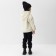 Children's pants minku, black color, height 98 cm