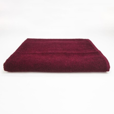 Terry towel let’s go, 360 g, size 50x80 cm, burgundy color-2