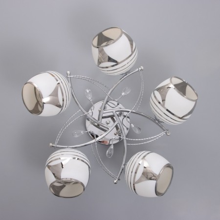 Buffy chandelier 5x40W E27 Chrome Model: 2751100-3