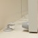 Lockland door limiter, curved, gray color