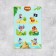 A set of 6 nameplate for gifts "Pirates", 16 × 24 cm