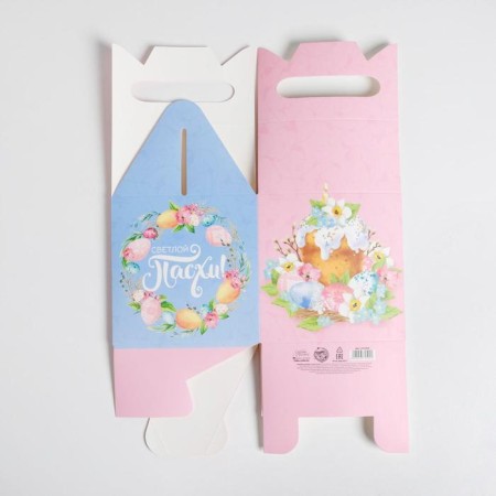 Confectionery box, packaging, “Light Easter”, 14 x 14 x 14 cm 2678933-3