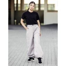 Брюки утеплённые детские, рост 176 см, цвет бежевый меланж