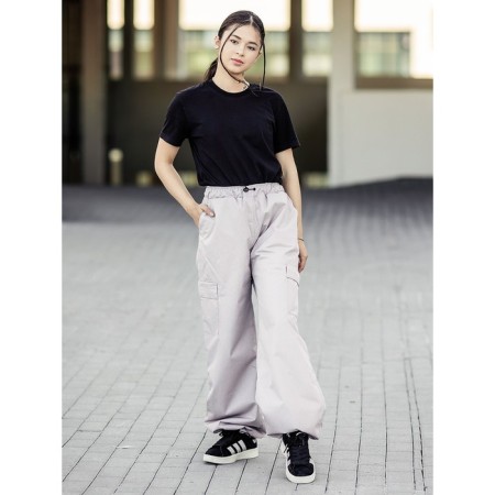 Heater trousers, height 176 cm, beige melange color