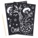 Engravings with a color basis for the New Year "Snake", 2 pcs, New Year's set for creativity