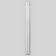 Panel for fastening the curtains Japanese, 90 cm, white color