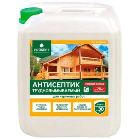 The antiseptic is difficult to external work Prosept Eco Exterior, 5 liters