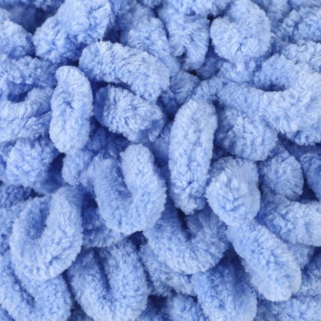 Yarn "Puffy Fine" 100% micropoliester 14.5m/100g (112 blue)