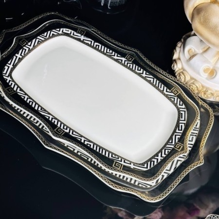 Set of dishes Lenardi "Isolda", length 30.5 cm, 2 pcs
