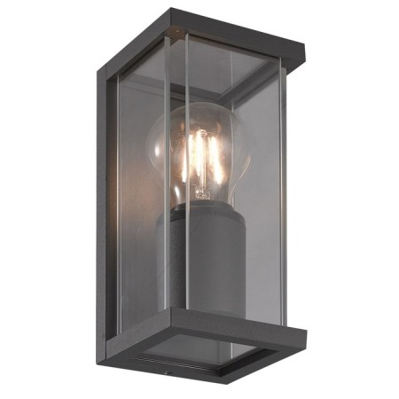 Street lamp Mantra Meribel, E27, 1x20W, 90x110x200 mm, color graphite