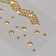 Sticker Plastic Straz "Choker Luxury" Gold 11.6x18 cm