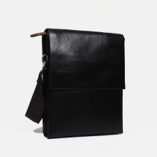 Male bag, brown color