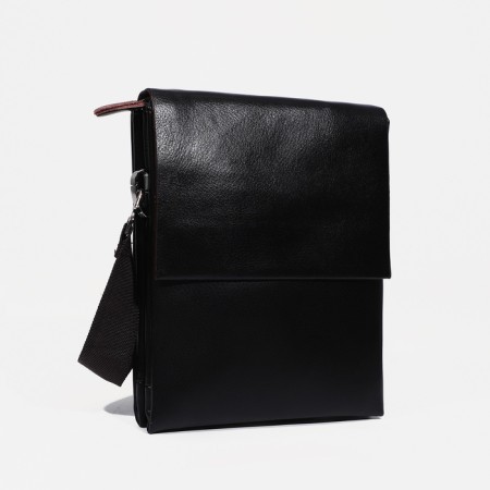 Male bag, brown color