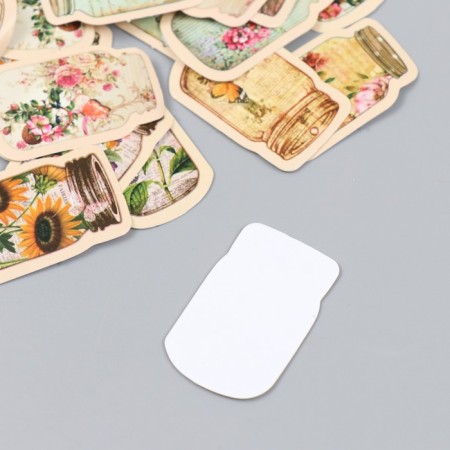 Stickers for creativity "Bars with memories" set of 46 pcs 4.4x6.4 cm-2