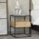 Cleaning cabinet "Kasso", 450 × 450 × 555 mm, color of oak van