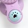 Toy-wound on a suction cup for cats, 3 compartments with bells, mix of flowers
