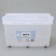 Storage container with a lid Ricco, 50 l, 61 × 39 × 32 cm, on wheels, color transparent color