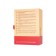 Multifunctional vibrator for Satiffyer Elastic Joy steam, red color