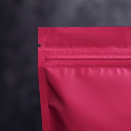 Package doy-pack, matte, burgundy, 10 x 15 x 4 cm-3