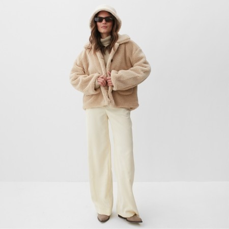 Women's jacket mist size l, beige-4