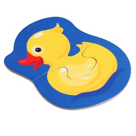Contour puzzles "Pets. Halves "-3