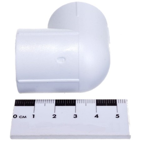 Aqualink square, polypropylene, d = 25 mm, 90 °-3
