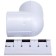 Aqualink square, polypropylene, d = 25 mm, 90 °