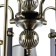 Chandelier NH5270/5 AB+BK bronze/black 5x40W E27 64x61x85cm