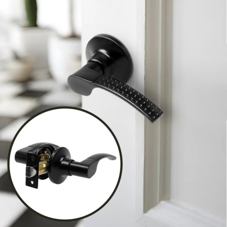 Latch 2101, empty, matte black color