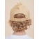 Children's cap, size 51-52, sandy color