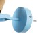 Bra "Lola" E27 40W blue 25x16x25cm