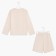 Women's costume (sweatshirt and shorts) Mist, p. 48-50, beige
