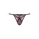 Thong with accession collection access, black pink color, size S/L