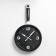 Watching clock, series: kitchen, "pan", smooth move, 20 x 35 cm, mix