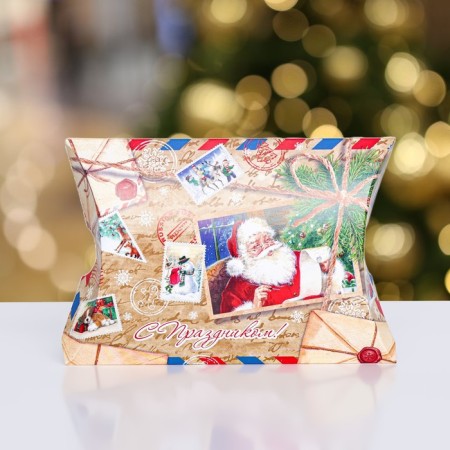 Folding box "Santa Claus" 15 x 11 x 3 cm-1