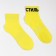 Women's socks "style", yellow color, size 23-25