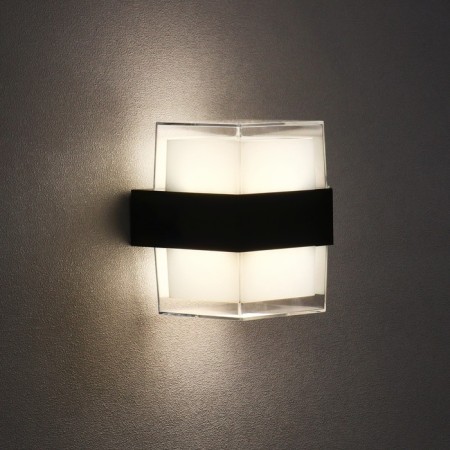 Facade lamp “Double Grand”, FSD-057, 10 W, 4000K, IP65, 220 V, plastic, black-3