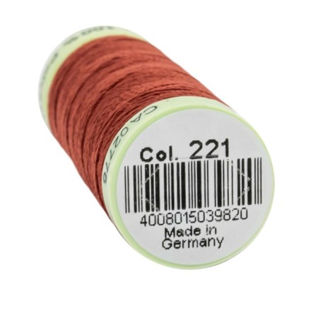 Top Stitch thread for stitching, 30 m, 744506 (221 red-terracotta)-1