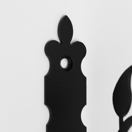 Holder for Kashpo "Owl" Black, 26.4x28.6cm-1