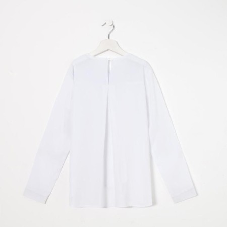 School blouse for a girl, white color, height 146 cm-5